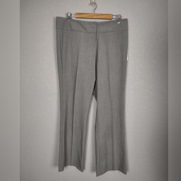 Kenneth Cole Women Amanda Pant Heather Gray Dress Slacks Size 12 Short - Picture 2 of 15